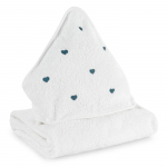 Laste r&auml;tik Baby 58, sinine/valge, 100 cm x 100 cm