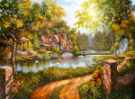 Pusle Ravensburger Country House, 36 cm x 49 cm, 500 tk