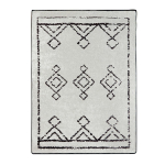 Vaip Conceptum Hypnose Eaves, valge v./must v., 180 cm x 120 cm