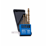 Metallist puurikomplekt Pferd, teras/roostevaba teras, hss-g, silindriline, 2 mm