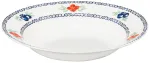 Taldrik supi Ambition Kalina, &Oslash; 23 cm, valge v./mitmev&auml;rviline