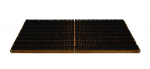 Uksematt Okko, pruun v./must v., 58 cm x 38 cm