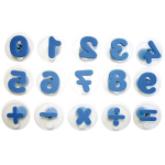 Templite komplekt Number Stamps, sinine