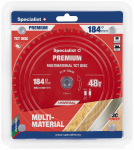 Saeketas Specialist+ Premium, 184 mm x 20 mm