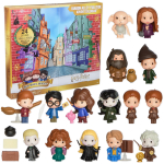 Advendikalender Spin Master Harry Potter Christmas In Diagon Alley, 24 tk, mitmev&auml;rviline