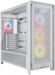 Arvuti korpus Corsair Frame 5000D RS ARGB, valge v.