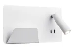 Valgusti seinale SLV Somnila Spot, LED, 3000 &deg;K, 1 x 15 W, valge v. / valge v.