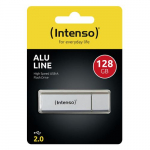 USB m&auml;lupulk Intenso Alu Line, h&otilde;be v., 128 GB