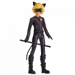 Nukk aksessuaaridega Miraculous Cat Noir 50165, 27 cm, must v.