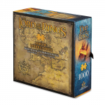 Pusle The Noble Collection Middle earth&rsquo;s map, 60 cm x 60 cm, 1000 tk, mitmev&auml;rviline