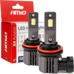 Autopirn AMiO X4 Aviator, led, valge v., 12 V