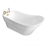 Vann, teisaldatav AMO-1036D-AU, 170 cm x 80 cm x 72 cm, valge