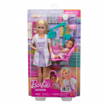 Nukkude komplekt, koos tarvikutega Mattel Barbie You Can Be Anything Careers Dentist JMK14, 29 cm, mitmev&auml;rviline