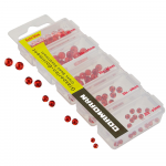 Helmekomplekt ehete valmistamiseks Cormoran Glass, punane v.