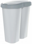 Sorteerimiskast Keden, 40L l, helehall v./tumehall v.