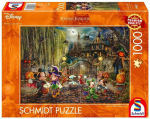 Pusle Schmidt Thomas Kinkade Studios Mickey & Minnie Halloween Fun 58033, 49.3 cm x 69.3 cm, 1000 tk, mitmev&auml;rviline