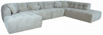 Mooduldiivan Home4you Forte U-Shape, beež v., parem, 242 x 374 cm x 76 cm