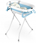 Kokkupandav beebivann, koos tarvikutega Ricokids RK-287, sinine v./valge v., 85 cm