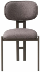 Toolide komplekt Kalune Design Muriz 4963 974NMB1968, matt, cappuccino v./ashen v., 47.5 cm x 43 cm x 83 cm, 2 tk