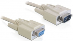 Juhe Delock RS-232 female, RS-232 male, 3 m, hele pruun v.