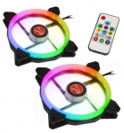 &Otilde;hkjahuti korpusele Raijintek IRIS 14 Rainbow RGB LED