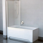 Du&scaron;isein Ravak CVS1-80 L, 80 cm x 140 cm, l&auml;bipaistev v./karastatud