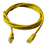 Juhe ART RJ-45, RJ-45 male, 0.5 m, kollane v.