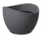 Lillepott Scheurich Granit 250/30, plastik, &Oslash; 30 cm, tumehall v.