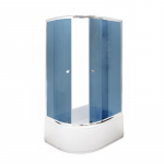 Du&scaron;ikabiin Gotland ECO LP-291-100 Right, pool&uuml;mar, 80 cm x 100 cm x 195 cm