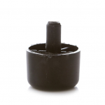 M&ouml;&ouml;bli tugi 20, 5 cm x 4.5 cm, 4.5 cm, must v.