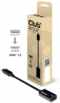 Adapter Club 3D DisplayPort 1.4 - HDMI Displayport, HDMI, must v.