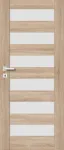 Siseukseleht PerfectDoor Erie ERIE 01, parempoolne, sonoma tamm v., 203.5 x 74.4 x 4 cm