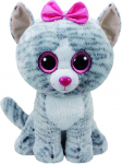 Pehme m&auml;nguasi TY Beanie Boos Cat Kiki, hall v., 42 cm