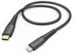 Juhe Hama 183308, USB Type-C/Apple Lightning, 150 cm, must