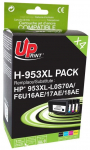 Tindiprinteri kassett Uprint HP H-953XL PACK 4 BK/C/M/Y, sinine v./must v./kollane v., 75 ml