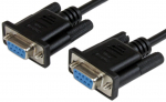 Kaabel StarTech DB9 RS232 SCNM9FF1MBK DB9 female, DB9 male, 1 m, must v.
