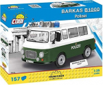 Konstruktor Cobi Youngtimer Collection Barkas B1000 politsei mikrobuss 24596, 157 tk