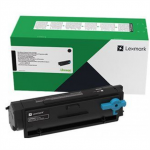 Toonerikassett Lexmark 55B2X0E, must v.