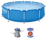 Bassein, raamiga Bestway Steel Pro 56679, sinine v., 305 x 76 cm