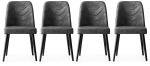 Toolide komplekt Kalune Design Dallas 527 974NMB1174, antratsiit v., 49 cm x 50 cm x 90 cm, 4 tk