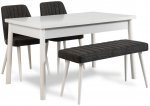 S&ouml;&ouml;gitoa komplekt Kalune Design Costa 1053 - 3 B, valge v./antratsiit v.