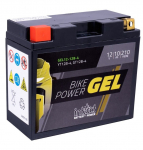 Aku IntAct Bike Power GEL, 12 V, 10 Ah, 210 A