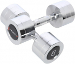 Raskuste komplekt HMS Chrome Dumbbells, 2 x 6 kg