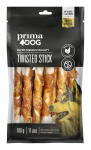 Koeramaius Prima Dog Twisted Stick, kanaliha, 0.1 kg, 11 tk