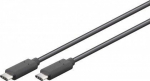Kaabel Goobay 66509, USB-C, 300 cm, must v.