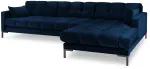 Nurgadiivan Micadoni Home Mamaia Velvet, s&uuml;gavsinine v., parem, 293 x 185 cm x 75 cm