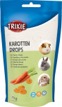 N&auml;riliste maiuspala Trixie Carrot Drops, k&uuml;&uuml;likutele/merisigadele, 0.075 kg