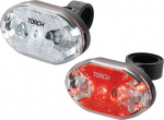 Jalgrattatuli Torch TOR-54039, plastik, must v., 5 tk