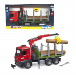 M&auml;nguveok ekskavaatoriga Bruder Mercedes Benz Arocs BR-03669, 1:16, punane v.