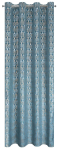 &Ouml;&ouml;kardin ZKLG-04, kuld v./helesinine v., 140 cm x 250 cm